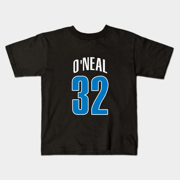 Shaquille O'Neal Basketball Kids T-Shirt by Cabello's